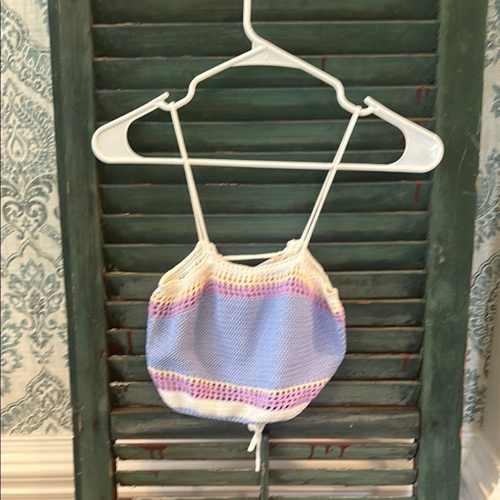 Multicolor Knit Women's Top